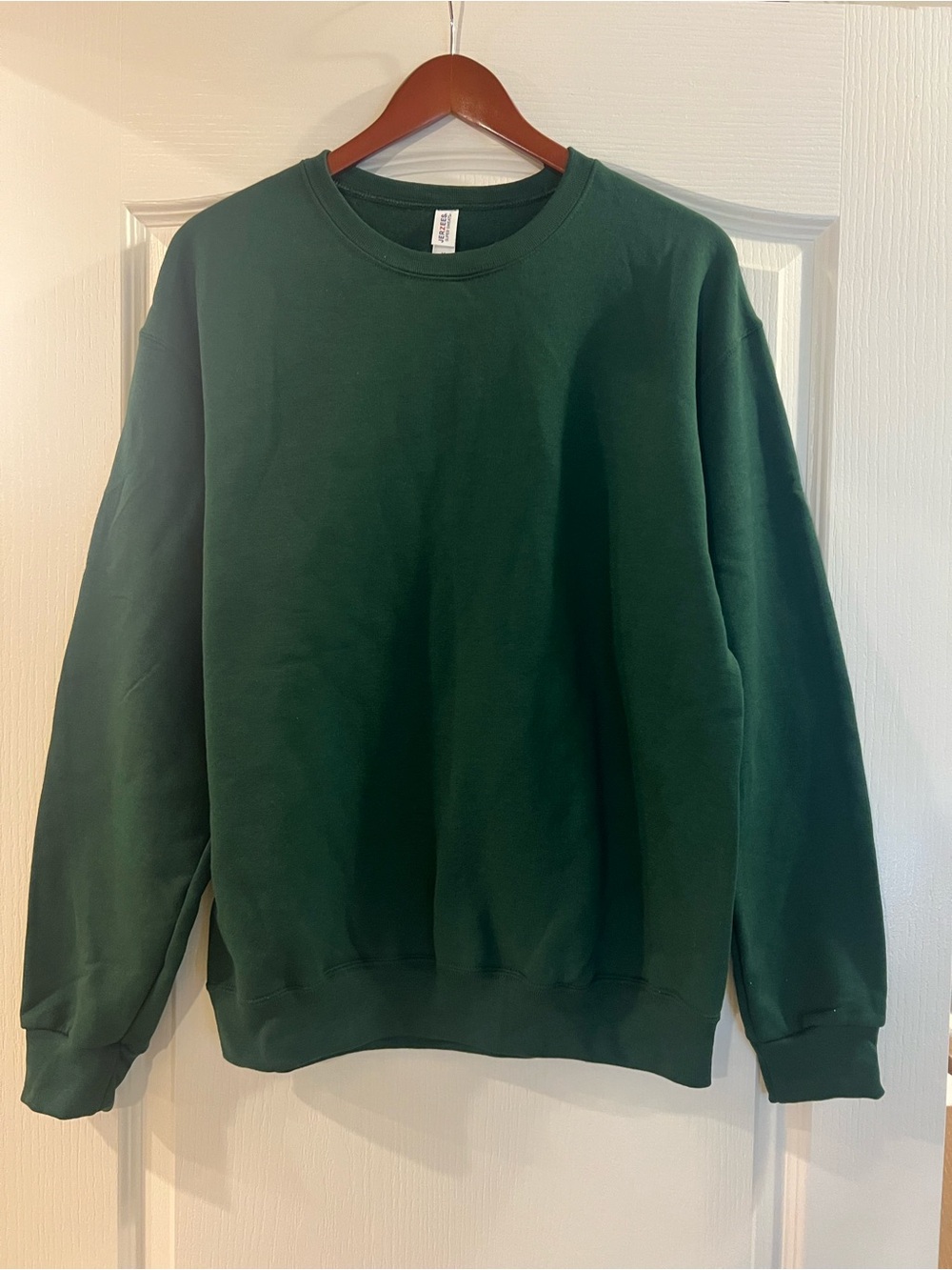 Jerzees Men's Crewneck Sweatshirt - Dark Green